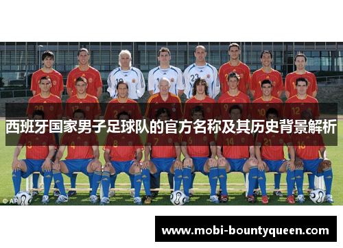 西班牙国家男子足球队的官方名称及其历史背景解析